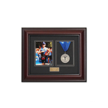 11 x 14"  New Design Solid Wood Photo and Finishing Medal Framing Kit  Medals Black Custom Picture Frame Wholesale